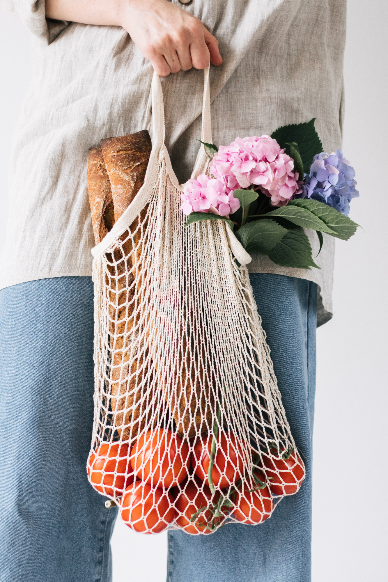 Natural Cotton String Bag - Retired Packaging