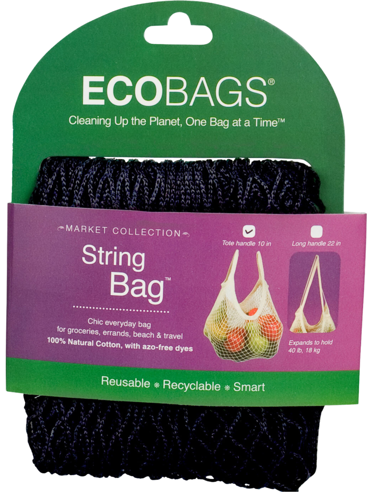 Natural Cotton String Bag - Retired Packaging