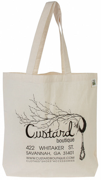 Recycled Cotton Promo - Book Tote - Custom Print