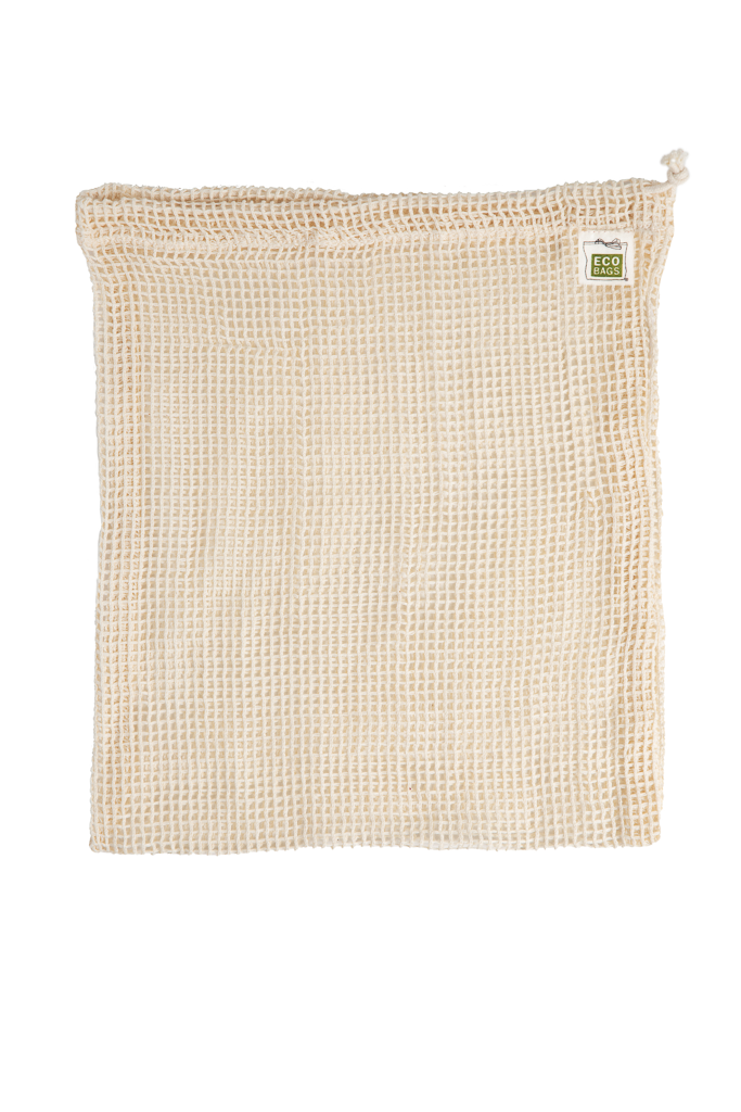 Organic Cotton Medium Mesh Bag - Set 3